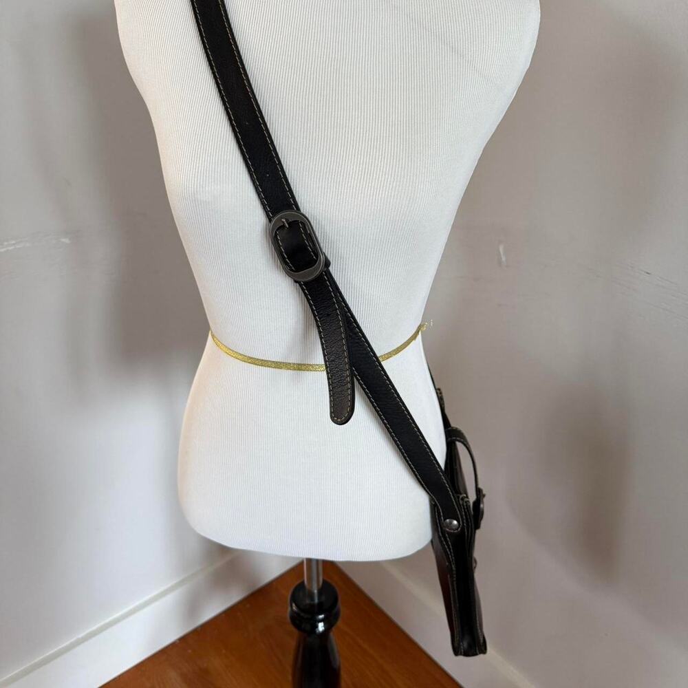 Vintage Patricia Nash Italian Leather Crossbody B… - image 2